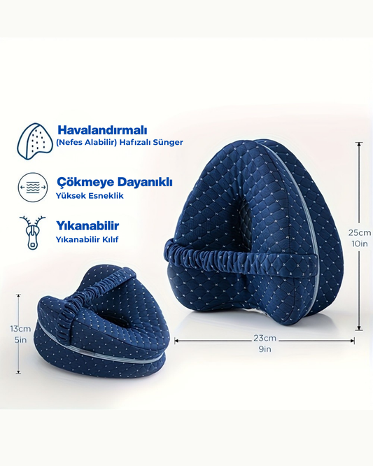 Bel, Kalça ve Diz Destekli Ortopedik Yastık